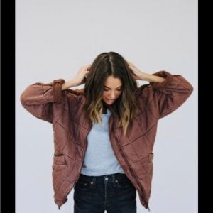 Free People Dolman Quilted jacket, sz S,